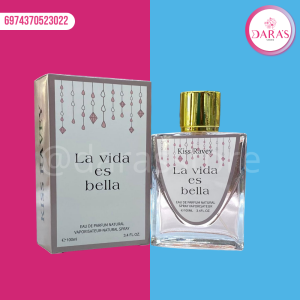 PERFUME KISS RAVEY 100ML LA VIDA ES BELLA