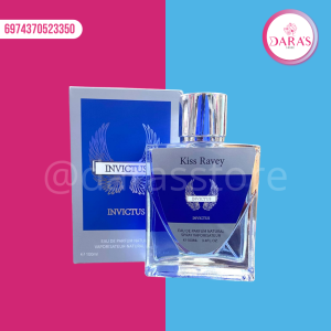 PERFUME KISS RAVEY INVICTUS AZUL 100ML