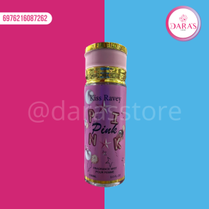 PERFUME KISS RAVEY PINK 90ML