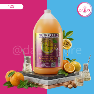 SHAMPOO NUTRYCELLS 4LITRO NARANJA Y PARCHITA GALON