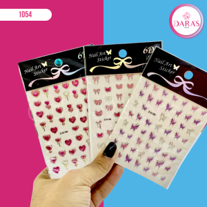 STICKER M&Y 3D/5D/6D NAIL ART