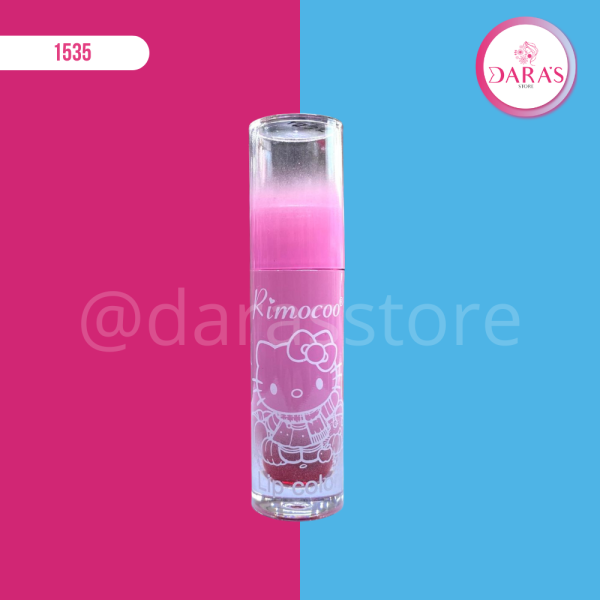 TINTA DE LABIOS RIMOCOO LIP COLOR HELLO KITTY NO.R1838