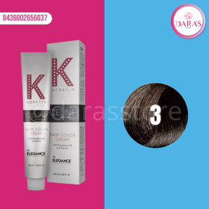 TINTE ELEGANCE 100ML 3 CASTAÑO OSCURO