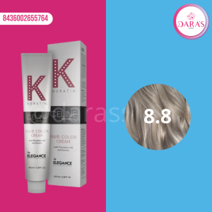 TINTE ELEGANCE 100ML 8.8 RUBIO CLARO PLATA