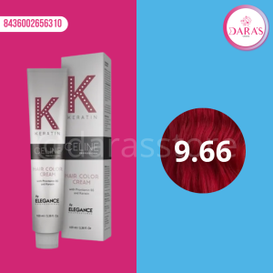 TINTE ELEGANCE 100ML 9.66 RUBIO EXTRA CLARO ROJO INTENSO