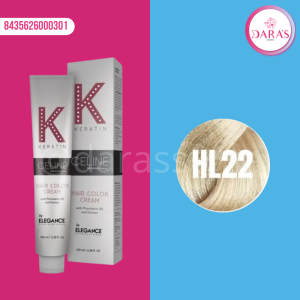 TINTE ELEGANCE 100ML HL22 RUBIO SUPER ACLARANTE IRISADO INTENSO