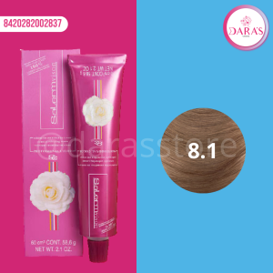 TINTE SALERM 60GR 8.1 RUBIO CLARO CENIZA