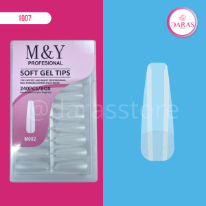 UÑAS JELLY M&Y 240PIEZAS COFFIN SOFT GEL NO.M002