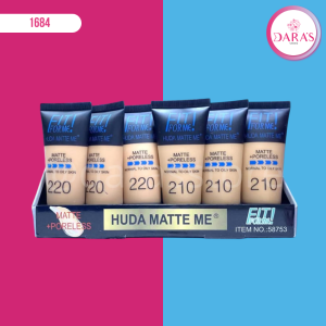 BASE HUDA MATTE ME 50ML FIT FOR ME MATTE + PORELES NO.58753