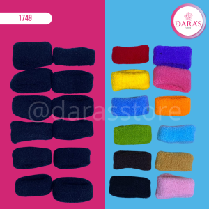 COLA DE CABELLO ESPONJADA GRANDE DE COLORES NO.AC1484