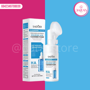 ESPUMA SADOER 120ML FACIAL ACIDO HIALURONICO