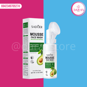 ESPUMA SADOER 120ML FACIAL AGUACATE