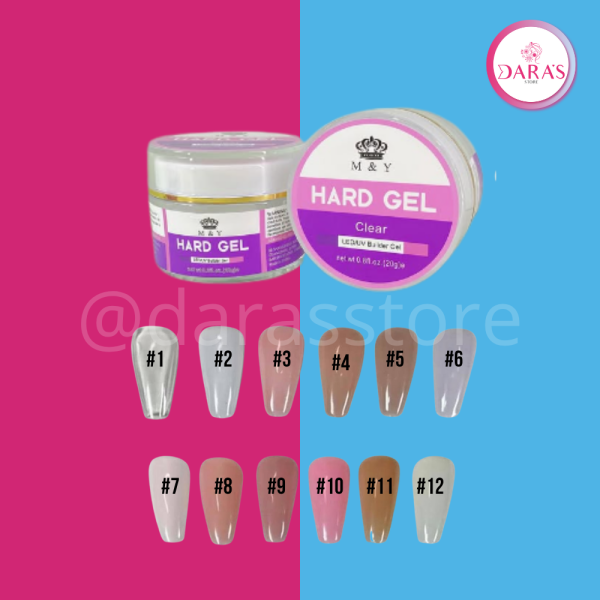 GEL DE CONSTRUCCION M&Y HARD (BUILDER GEL) N.02 20GR