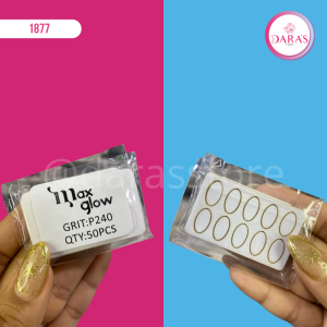 LIMA PUSHER MAXGLOW TIPO GRANO DE 240 PIEZAS