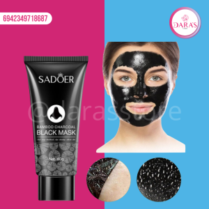 MASCARILLA SADOER 60GR DE PUNTOS NEGRO BAMBOO CHARCOAL