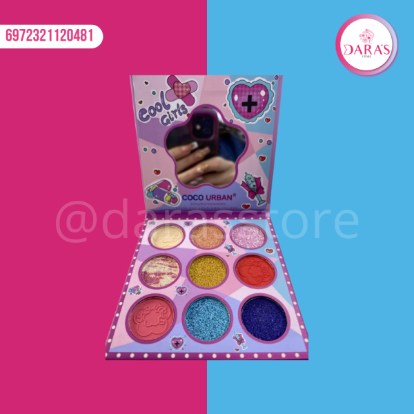 PALETA DE SOMBRA DE OJO COCO URBAN DREAMS *9 TONOS NO.2048