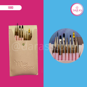 PINCEL DE DECORAR MAXGLOW *8 UNIDADES