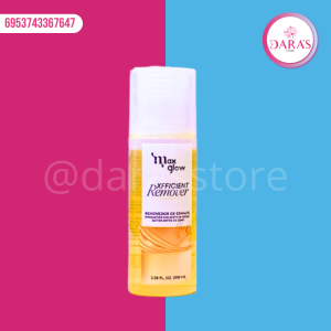 REMOVEDOR DE ESMALTE MAXGLOW 100ML (ACETONA)