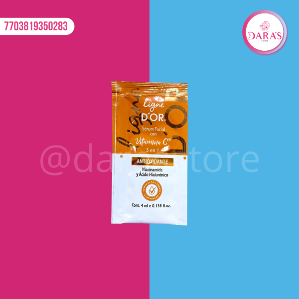 SERUM FACIAL LIGNE VITAMINA C 3 EN 1 4ML