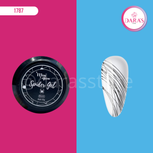 SPIDER GEL MAXGLOW BLACK 8GR