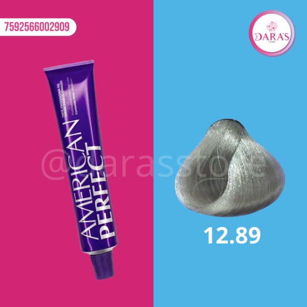 TINTE AMERICAN PERFECT 12.89 58GR RUBIO PERLA ESPECIAL