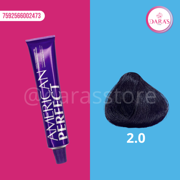 TINTE AMERICAN PERFECT 2.0 58GR NEGRO