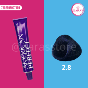 TINTE AMERICAN PERFECT 2.8 58GR NEGRO AZUL