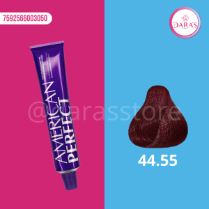 TINTE AMERICAN PERFECT 44.55 58GR CASTAÑO MEDIO INTENSO CAOBA INTENSO