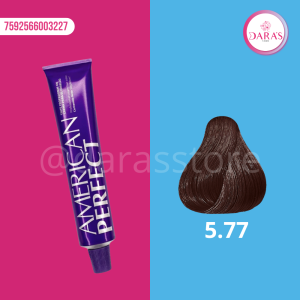 TINTE AMERICAN PERFECT 5.77 58GR CASTAÑO CLARO MARRON INTENSO