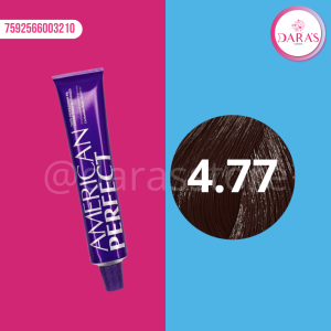 TINTE AMERICAN PERFECT 58GR 4.77 CASTAÑO MARRON MEDIANO INTENSO