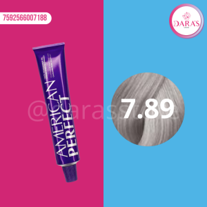 TINTE AMERICAN PERFECT 58GR 7.89 RUBIO MEDIANO PERLA CENDRE