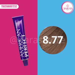 TINTE AMERICAN PERFECT 58GR 8.77 RUBIO CLARO MARRON INTENSO