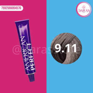 TINTE AMERICAN PERFECT 58GR 9.11 RUBIO EXTRA CLARO CENIZA INTENSO