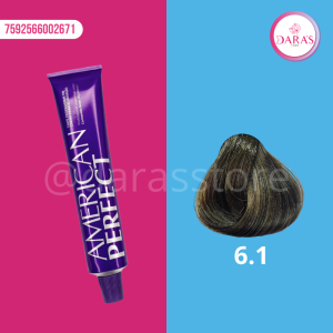 TINTE AMERICAN PERFECT 6.1 58GR RUBIO OSCURO CENIZA