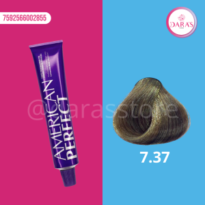 TINTE AMERICAN PERFECT 7.37 58GR RUBIO MEDIANO DORADO MARRON