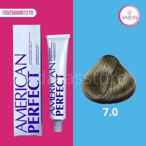 TINTE AMERICAN PERFECT VEGANO 7.0 58GR RUBIO MEDIANO