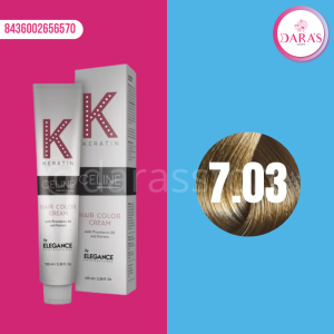 TINTE ELEGANCE 100ML 7.03 RUBIO BEIGE DORADO