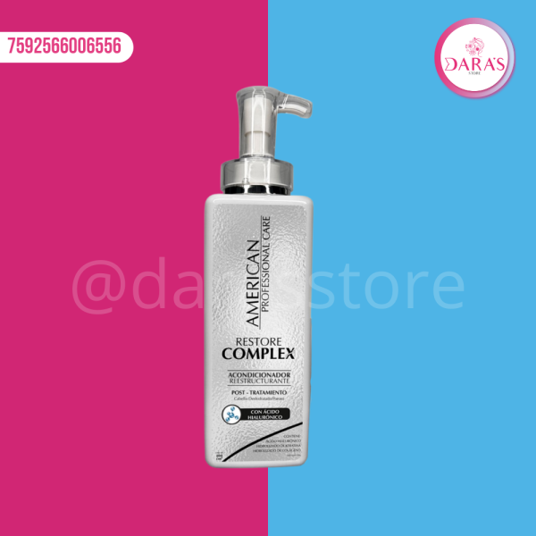 ACONDICIONADOR AMERICAN RESTORE COMPLEX 800ML