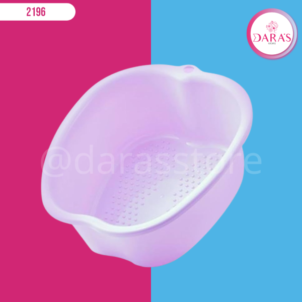 BAÑERA DE PEDICURE MAXGLOW DE PLASTICO