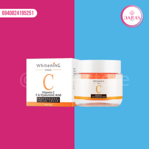 CREMA BLANQUEADORA MOOYAM DE VITAMINA C Y ACIDO HIALURONICO 50GR