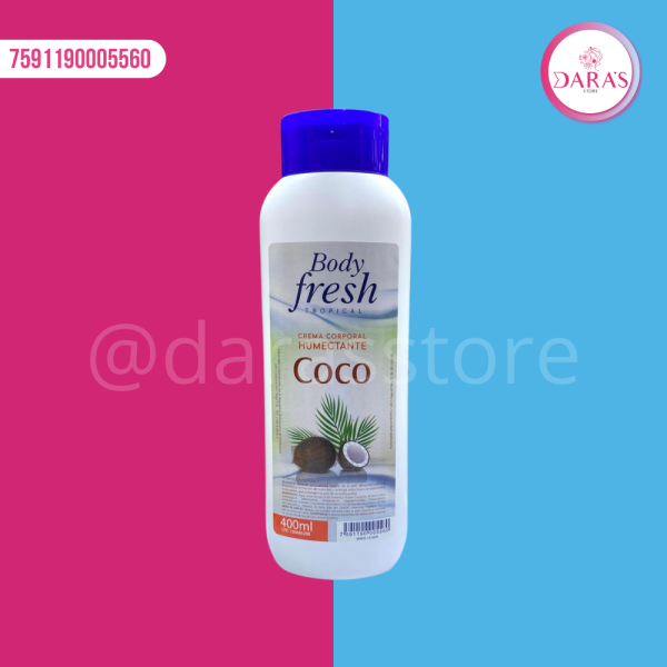 CREMA CORPORAL BODY FRESH COCO 400ML