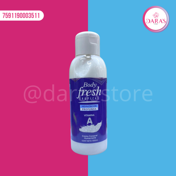CREMA CORPORAL BODY FRESH VITAMINA A 500ML