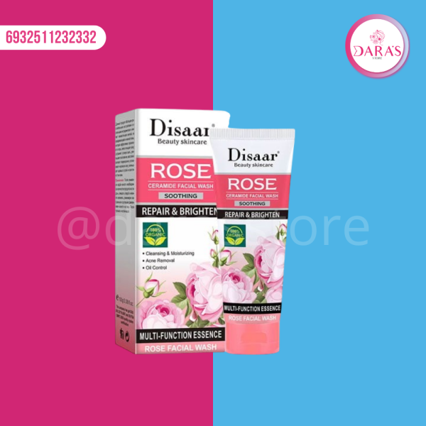 CREMA LIMPIADORA FACIAL DISAAR ROSE 100GR NO.DS5301