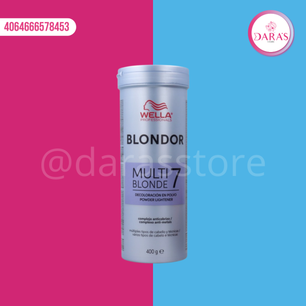 DECOLORANTE WELLA BLONDOR MULTI 7 400GR