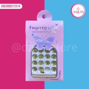 DECORACIONES KISS REVEY MARIPOSA PLATEADA NO.V-1231