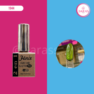 ESMALTE FENIX OJO DE GATO 2 EN 1 9D N.10 10ML