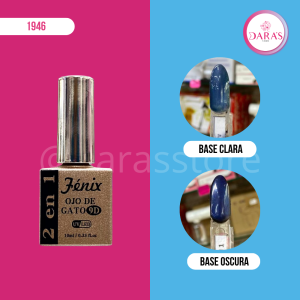 ESMALTE FENIX OJO DE GATO 2 EN 1 9D N.12 10ML