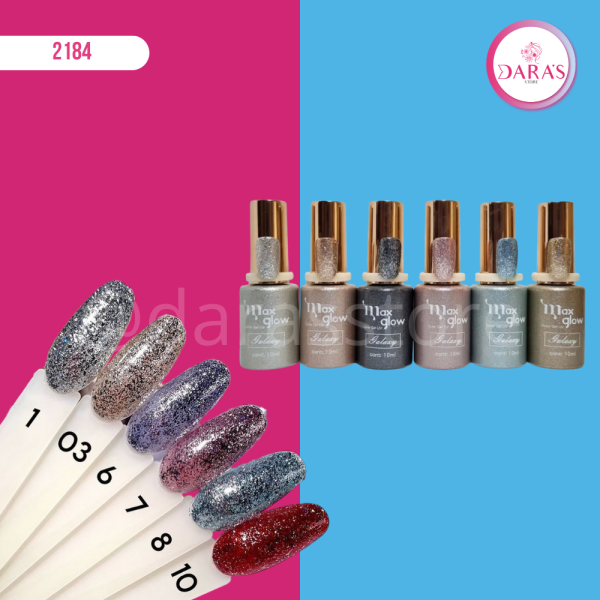 ESMALTE MAXGLOW GALAXY N.01 10ML