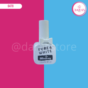 ESMALTE MONBRAY 15ML O02 PURE WHITE