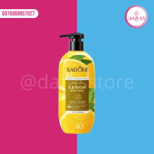 GEL DE BAÑO SADOER EXTRACTO NATURAL DE LIMON 98% 400ML